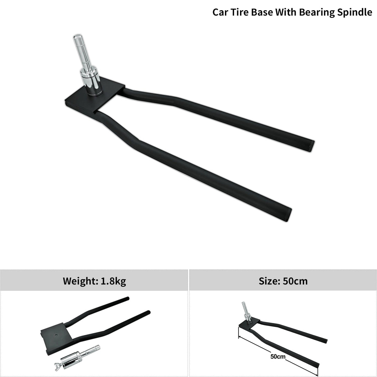 Car Tire Base With Bearing Spindle
