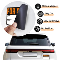 Magnetic For Sale Car Vehicles Sign