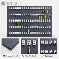 100 Position Key Holder Rack for Dealership Key Management