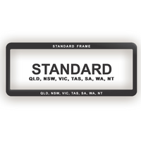 Australia Number Plate Frames