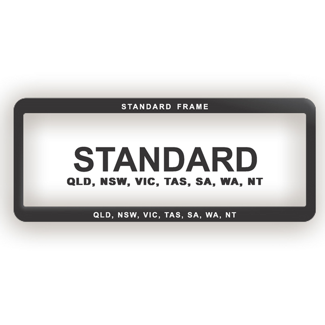 Australia Number Plate Frames
