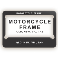 Australia Number Plate Frames