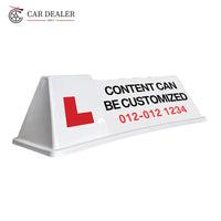 L72 I Custom Magnetic Car Roof Advertising Sign Australia