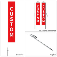 Custom Branded Flat Top Flags