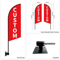 Car Dealer Sale Feather Flag