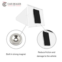 L295 Car Roof Advertising Sign High Visibility Magnetic Cones Car Top Hat