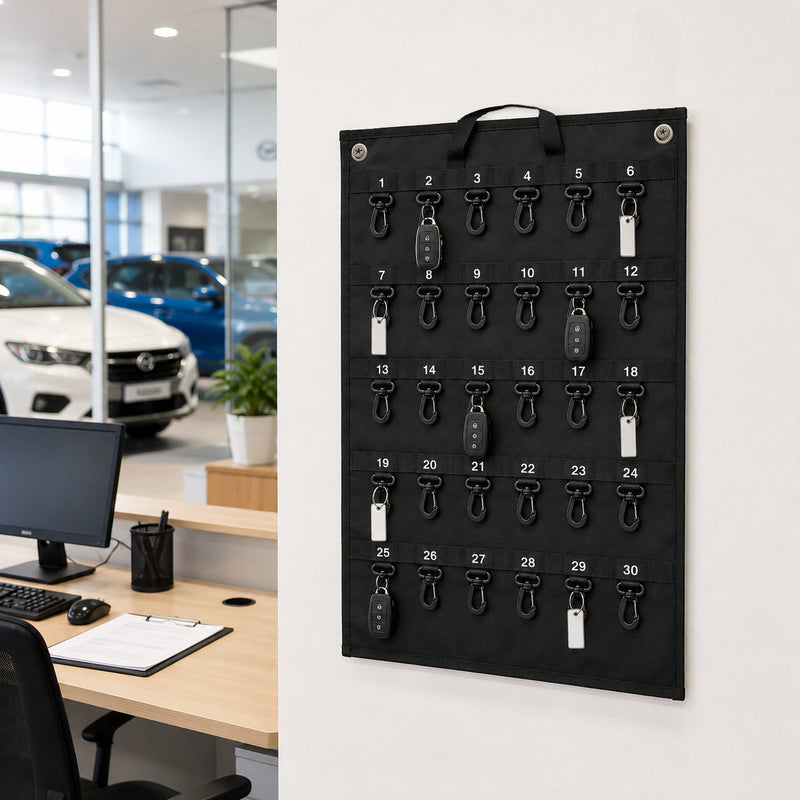30 Hooks Rollable Key Case
