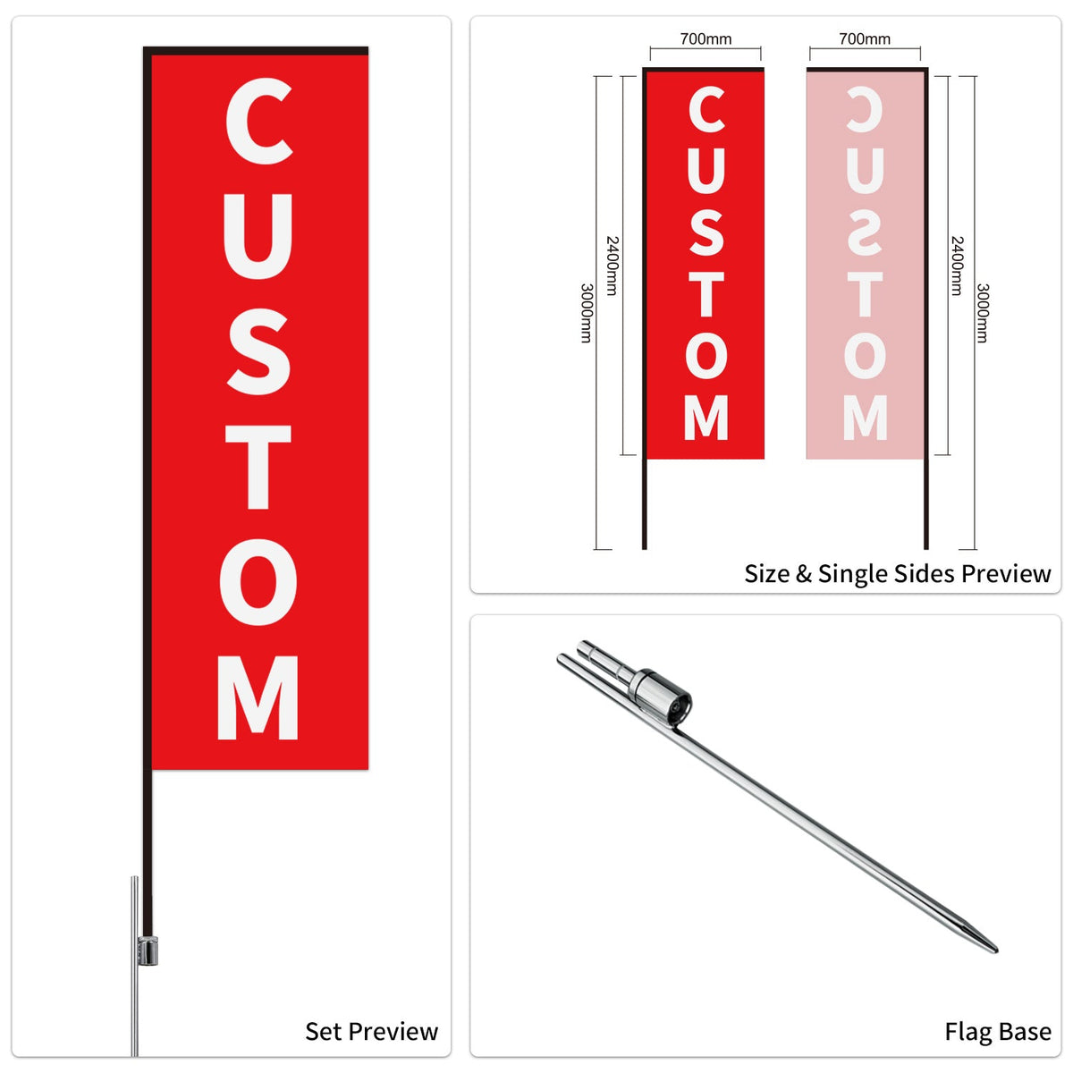 Outdoor Lot Car Sales Flags