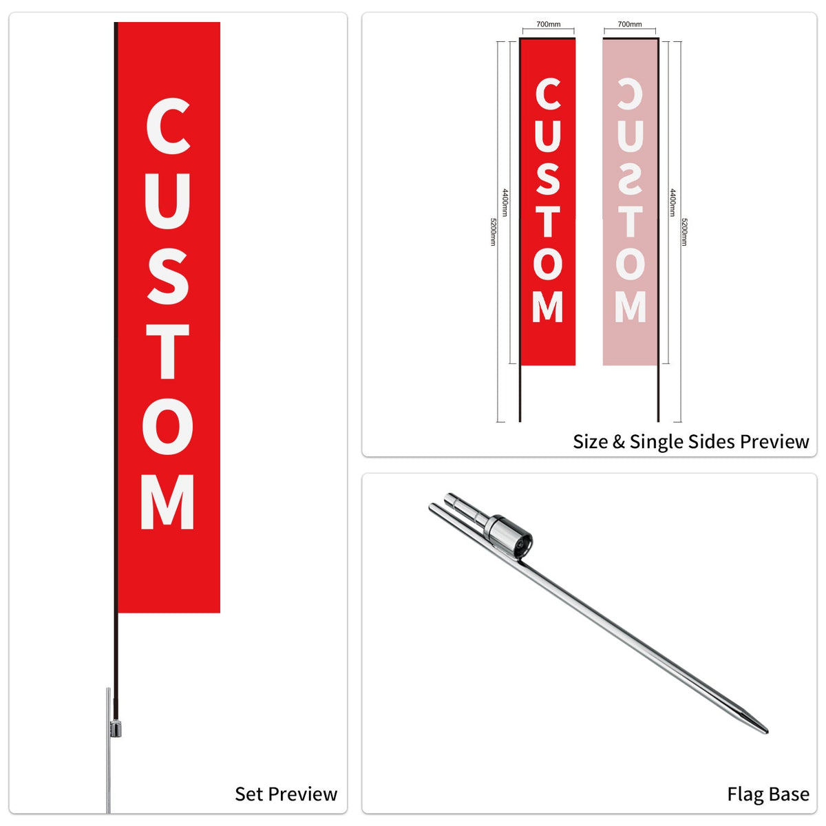 Car Dealership Used Car Advertising Flag