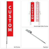 Custom Branded Flat Top Flags