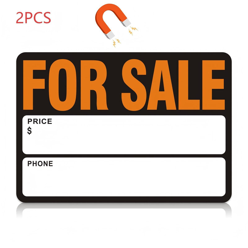 Magnetic For Sale Car Vehicles Sign