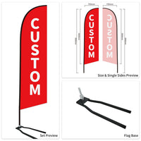 Custom Advertising Feather Flags