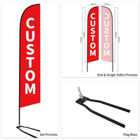 Custom Advertising Feather Flags