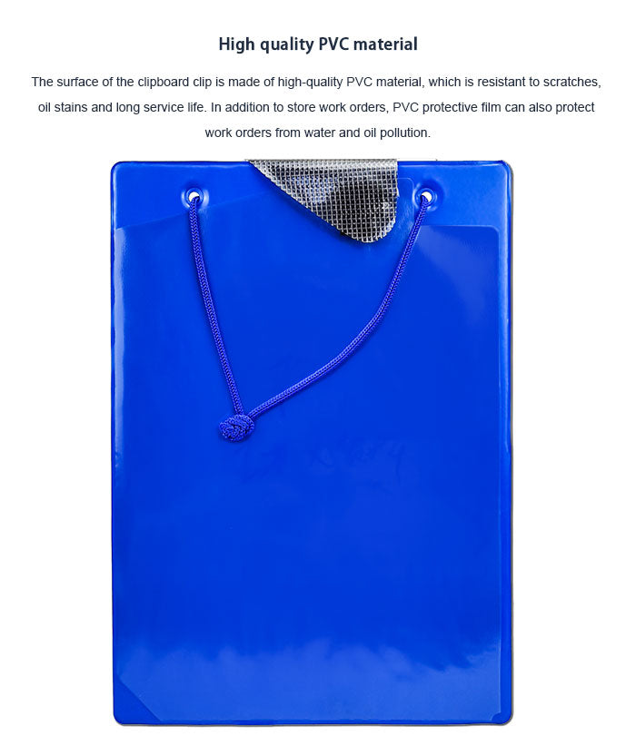 Workshop Repair Odrer A4 Clipboard