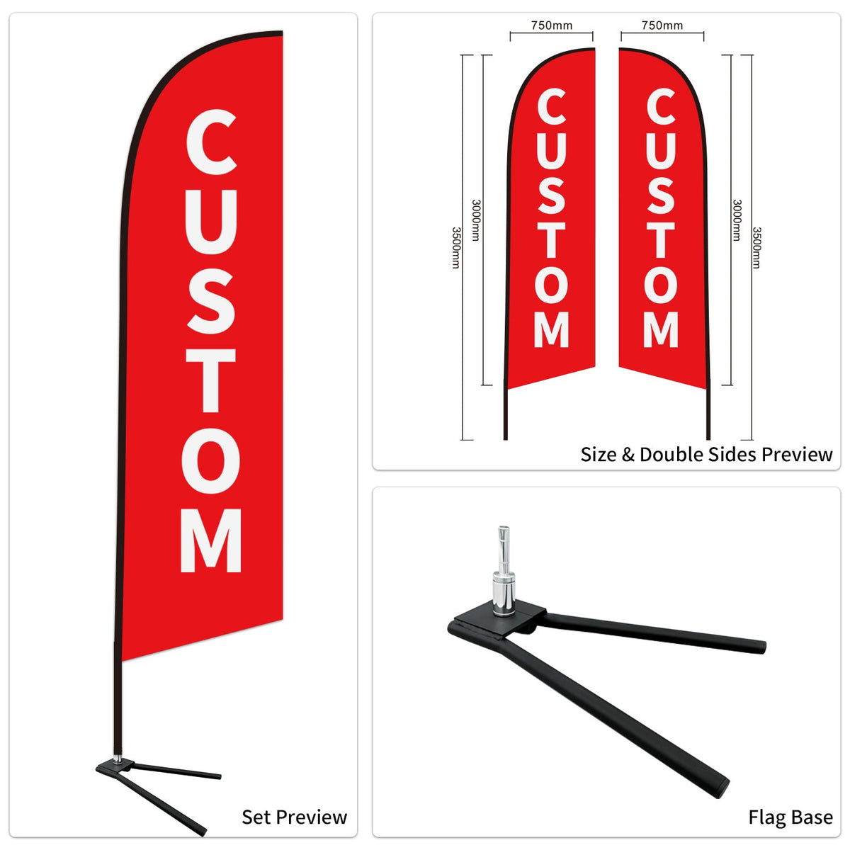 Custom Advertising Feather Flags