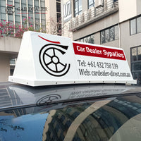 L72 I Custom Magnetic Car Roof Advertising Sign Australia