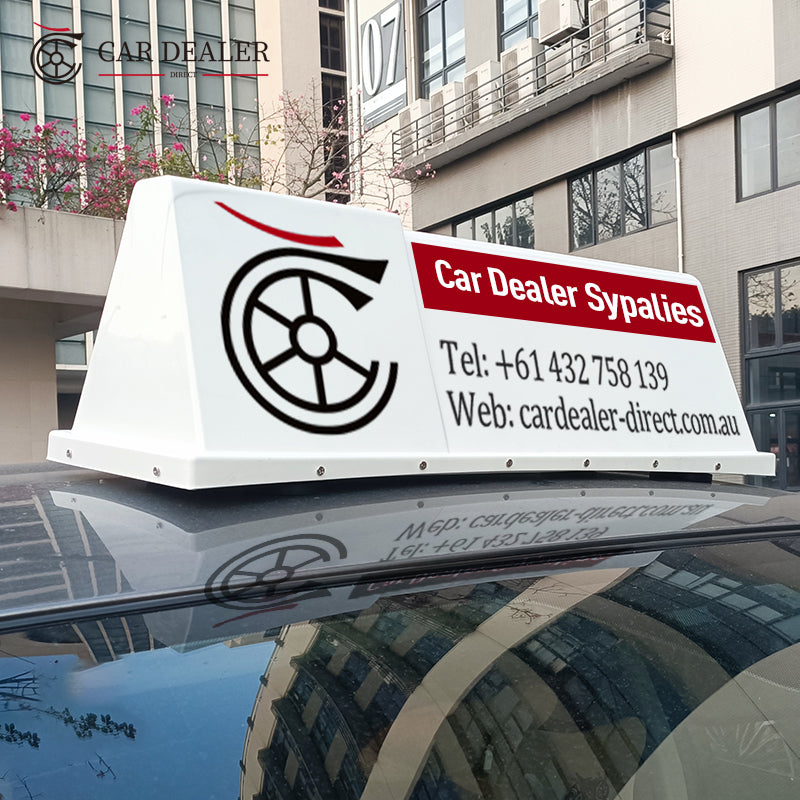 L72 I Custom Magnetic Car Roof Advertising Sign Australia