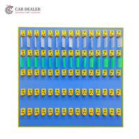 75 Hook Blue Key Holder Board for Dealerships & Facilities
