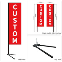 Custom Branded Flat Top Flags