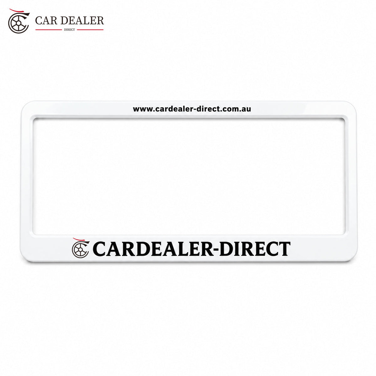 Custom Number Plate Frames for Australian Dealerships