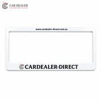 Custom Number Plate Frames for Australian Dealerships