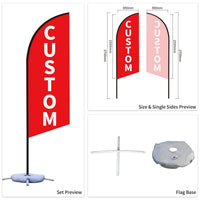 Custom Advertising Feather Flags