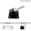 45 Degree Tilt Wall Bracket
