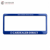 Custom Number Plate Frames for Australian Dealerships