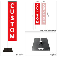 Custom Branded Flat Top Flags
