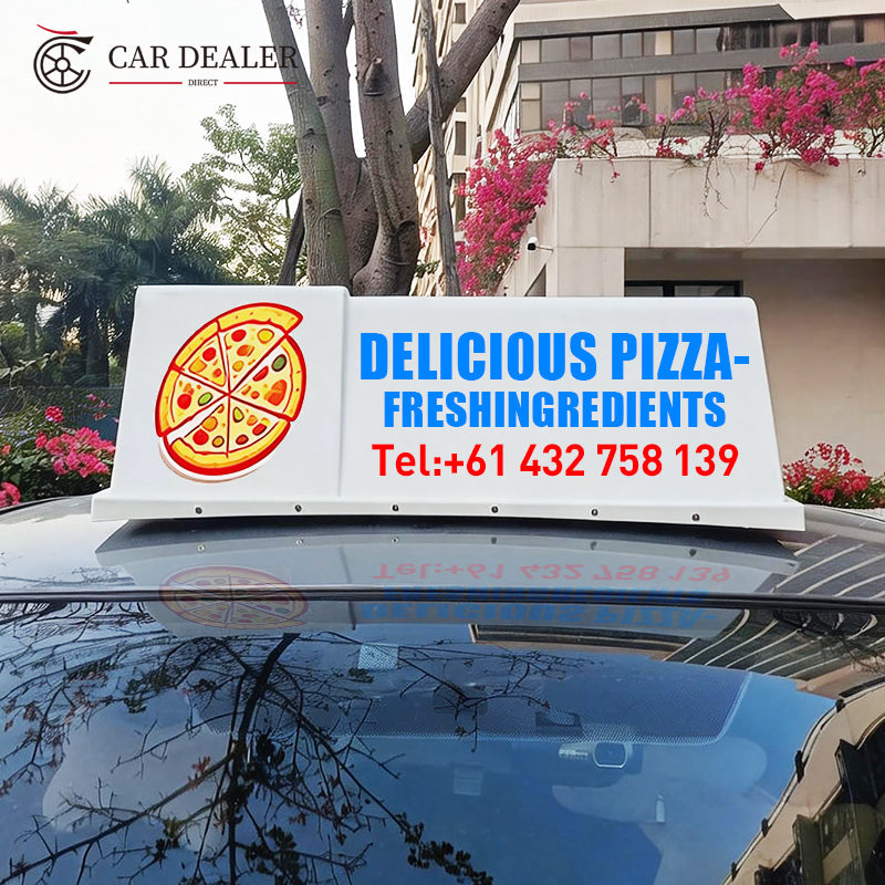 L72 I Custom Magnetic Car Roof Advertising Sign Australia