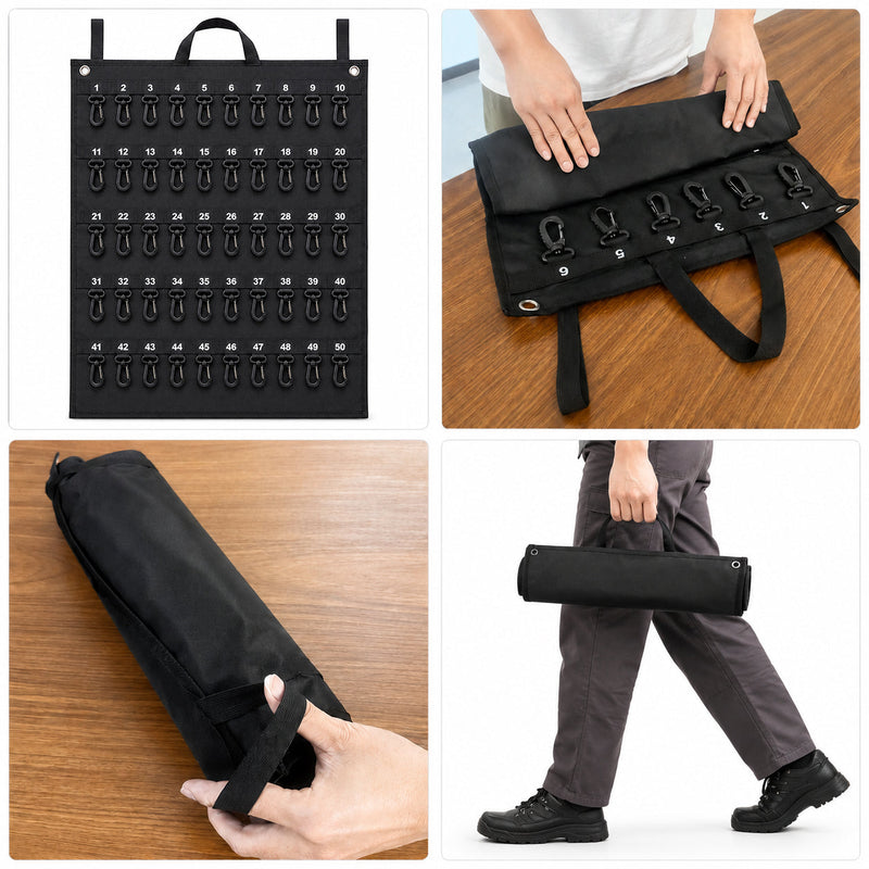 50 Hook Rollable Key Case for AU Dealers