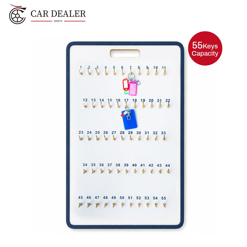 55 Hooks Wooden Car Key Hook Board