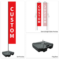 Custom Branded Flat Top Flags