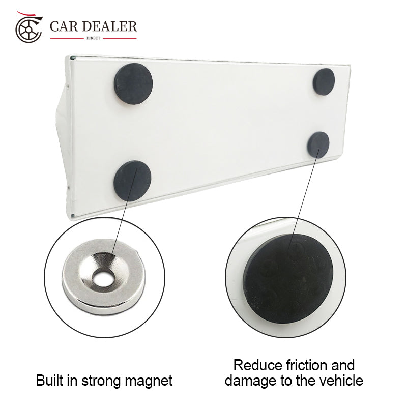 L72 II Custom Branded Magnetic Car Roof Advertising Sign Australia