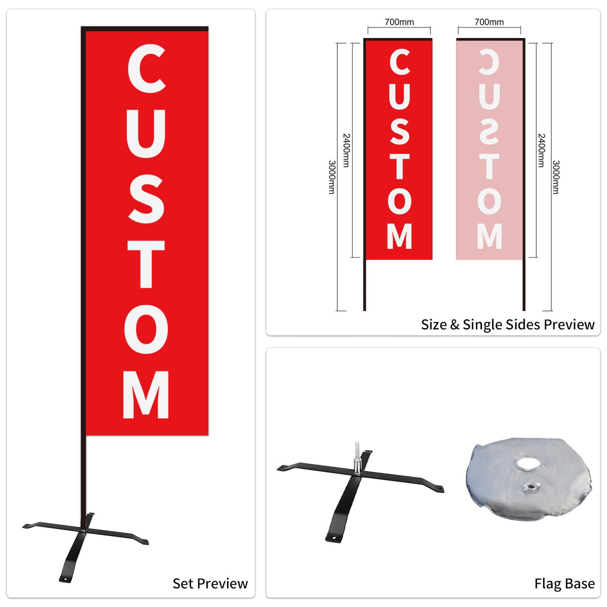 Car Dealership Used Car Advertising Flag