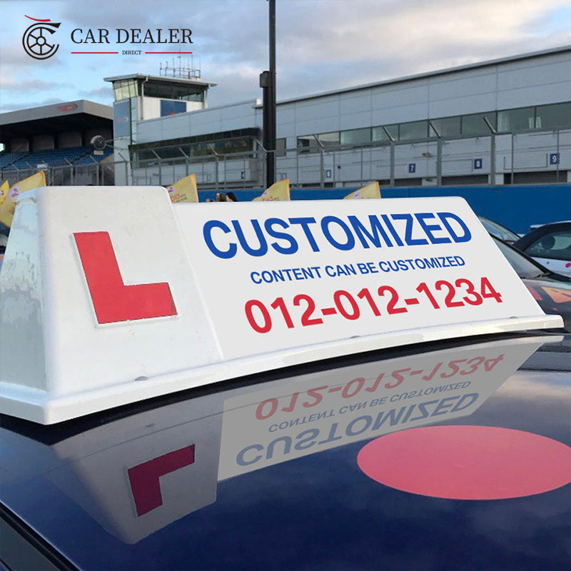 L72 I Custom Magnetic Car Roof Advertising Sign Australia