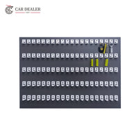 100 Position Key Holder Rack for Dealership Key Management