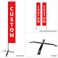 Custom Branded Flat Top Flags