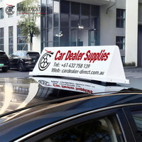 L72 Custom Branded Magnetic Car Roof Advertising Sign
