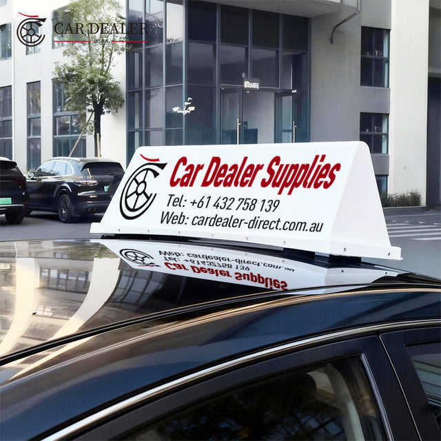 L72 Custom Branded Magnetic Car Roof Advertising Sign