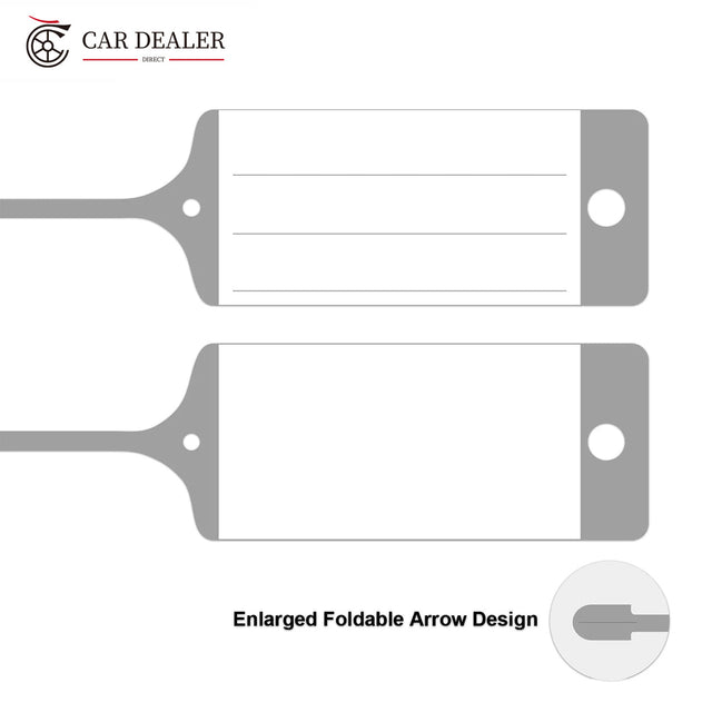 PP Universal Blank Key Tag For Car Service Shop