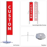 Custom Branded Flat Top Flags