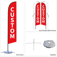 Custom Advertising Feather Flags