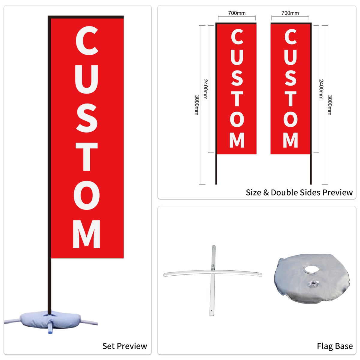 Car Dealership Used Car Advertising Flag