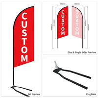 Custom Advertising Feather Flags