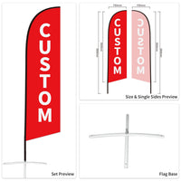 Custom Advertising Feather Flags