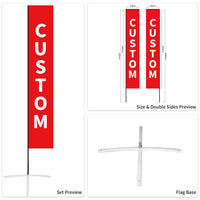 Custom Branded Flat Top Flags