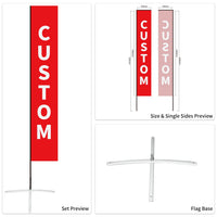 Custom Branded Flat Top Flags