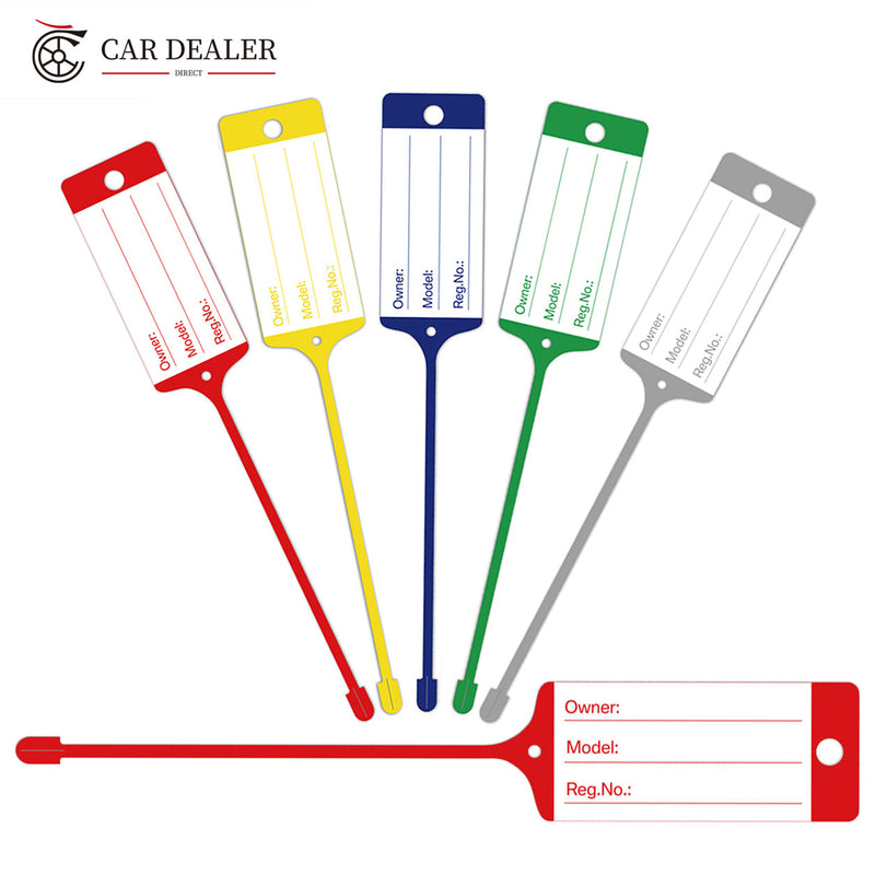Auto Repair Car Dealer Plastic Key Tags