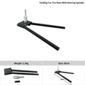 Folding Cartire Base With Bearing Spindle